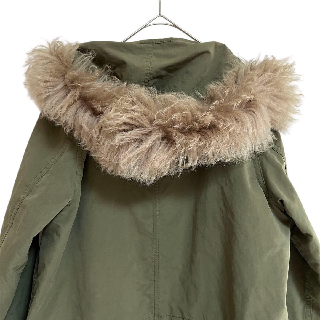 Antgauge アントゲージ モッズコート ファー ボア ライナー付き