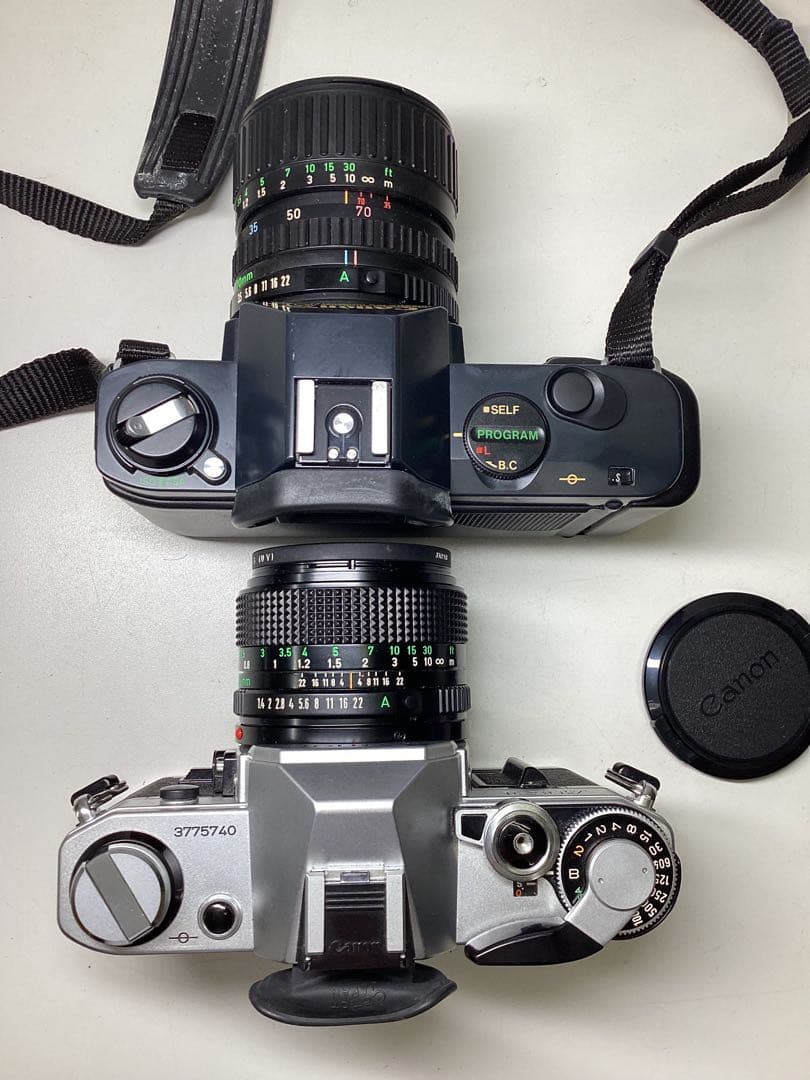 日*0様 Canon AE-1 & T50 フィルム一眼レフカメラセット　まとめ