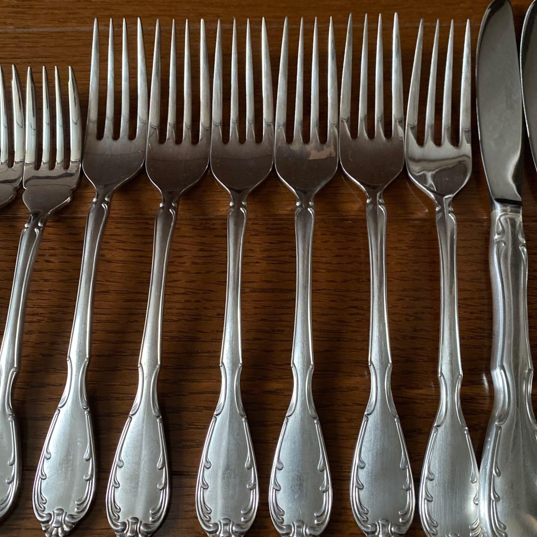 ノリタケ　カトラリー　セレナーデ　E.P.S.S スプーン　フォーク　ナイフ