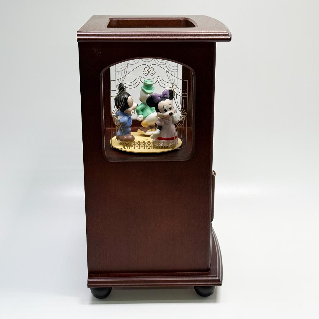 希少品 ディズニーキャラクター オルゴール 木製