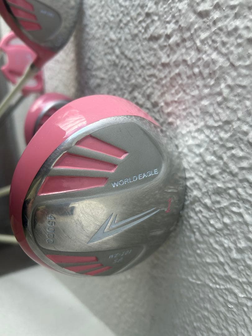 World eagle クラブセット 11本 ピンク