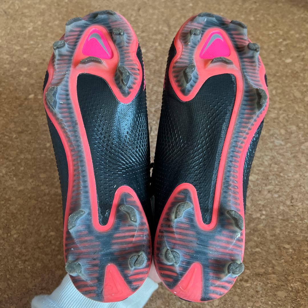 NIKE PHANTOM サッカーシューズ ブラック/ピンク26.5