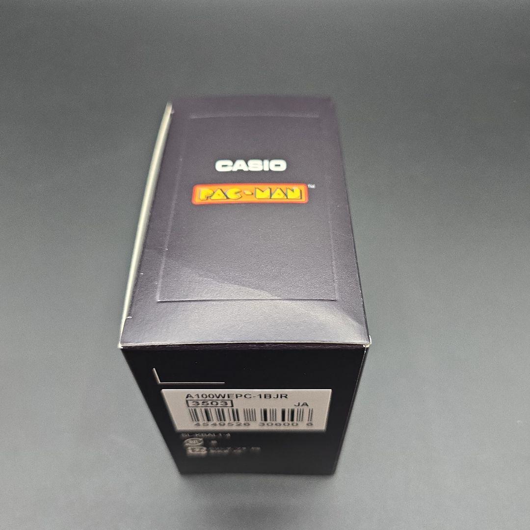 新品 カシオ デジタル 腕時計 復刻デザイン パックマンコラボレーションモデル