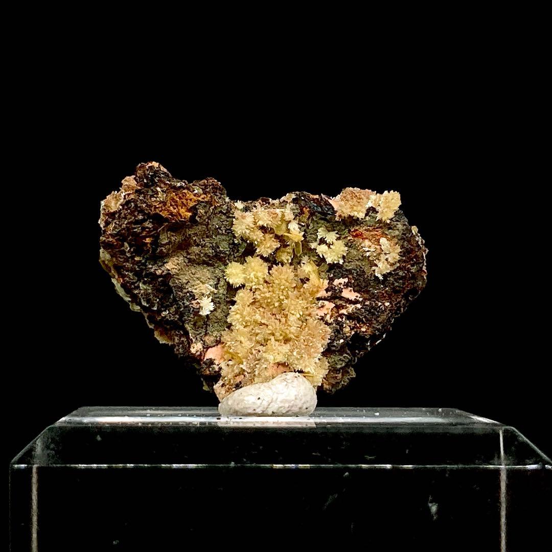 メ*ー様 ウルフェナイト&ミメタイト　原石　鉱物標本　天然石　238