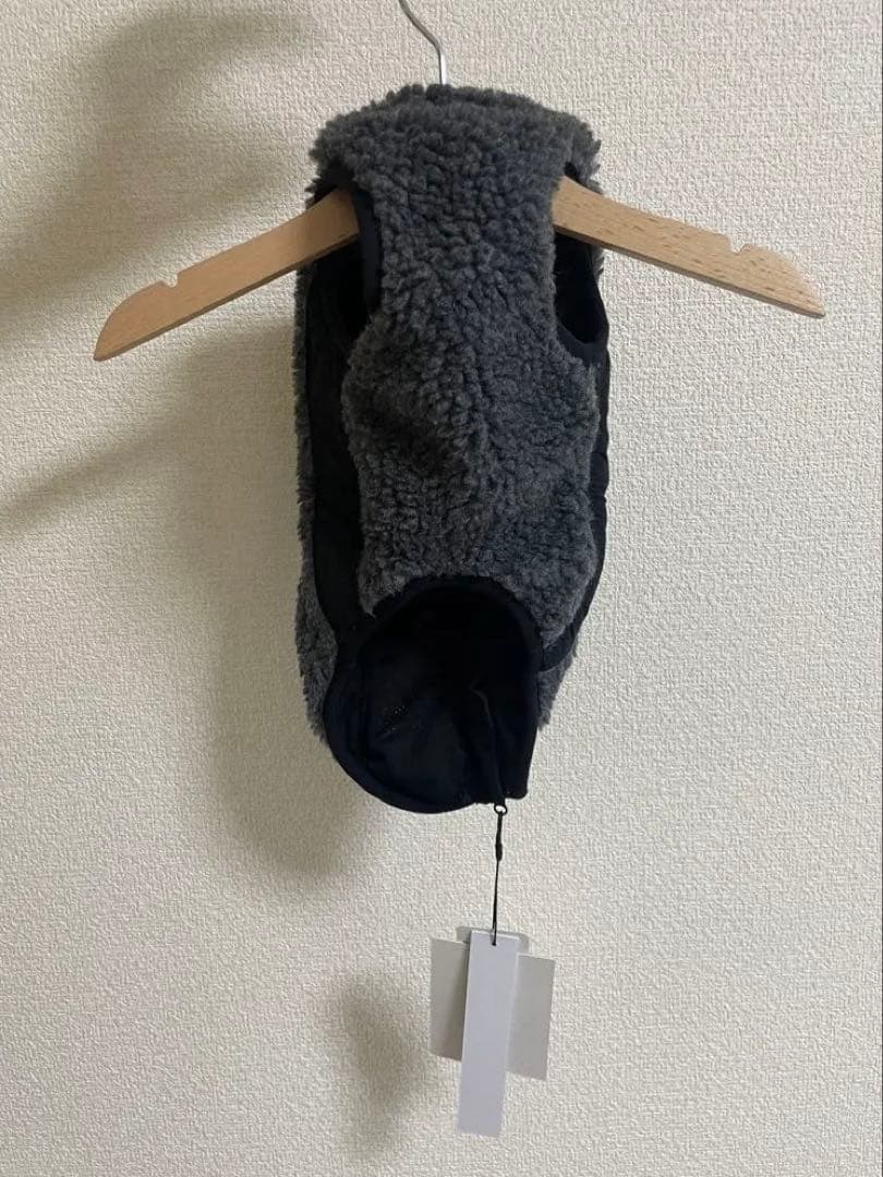 INSILENCE × Merlot グレー フリース 犬服 Lサイズ