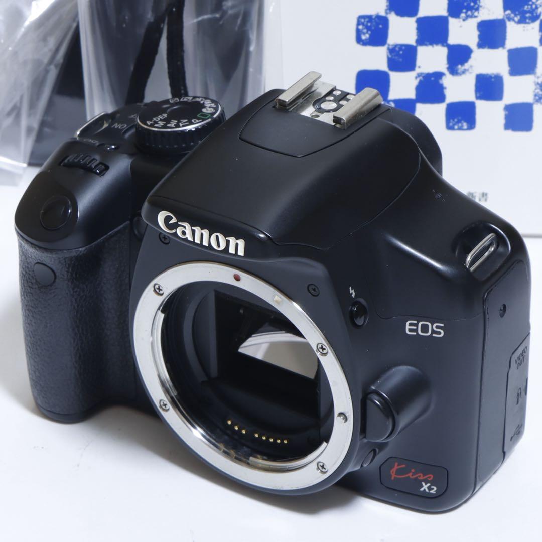 ☆スマホに送れる一眼レフ☆WiFi&望遠☆ キャノンEOS Kiss X2セット