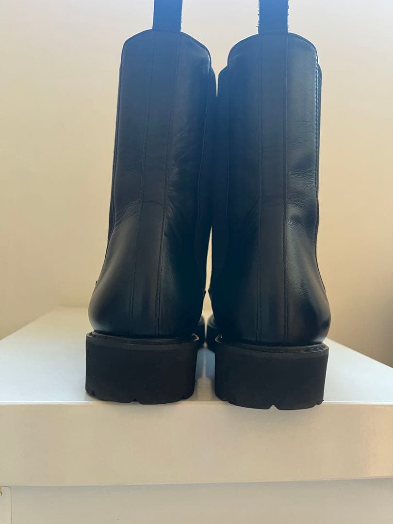 Demi-Luxe BEAMS サイドゴアブーツ ブラック 36