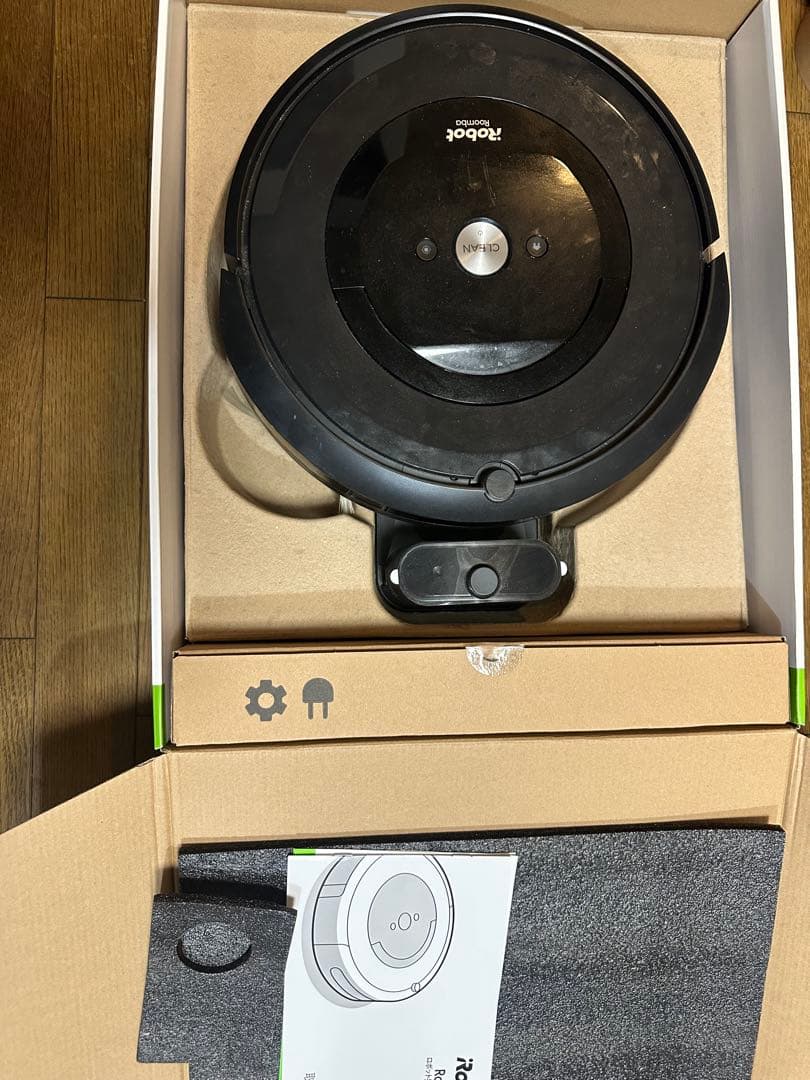 iRobot ルンバ e5 専用箱・説明書・新品デュアルバーチャルウォール付