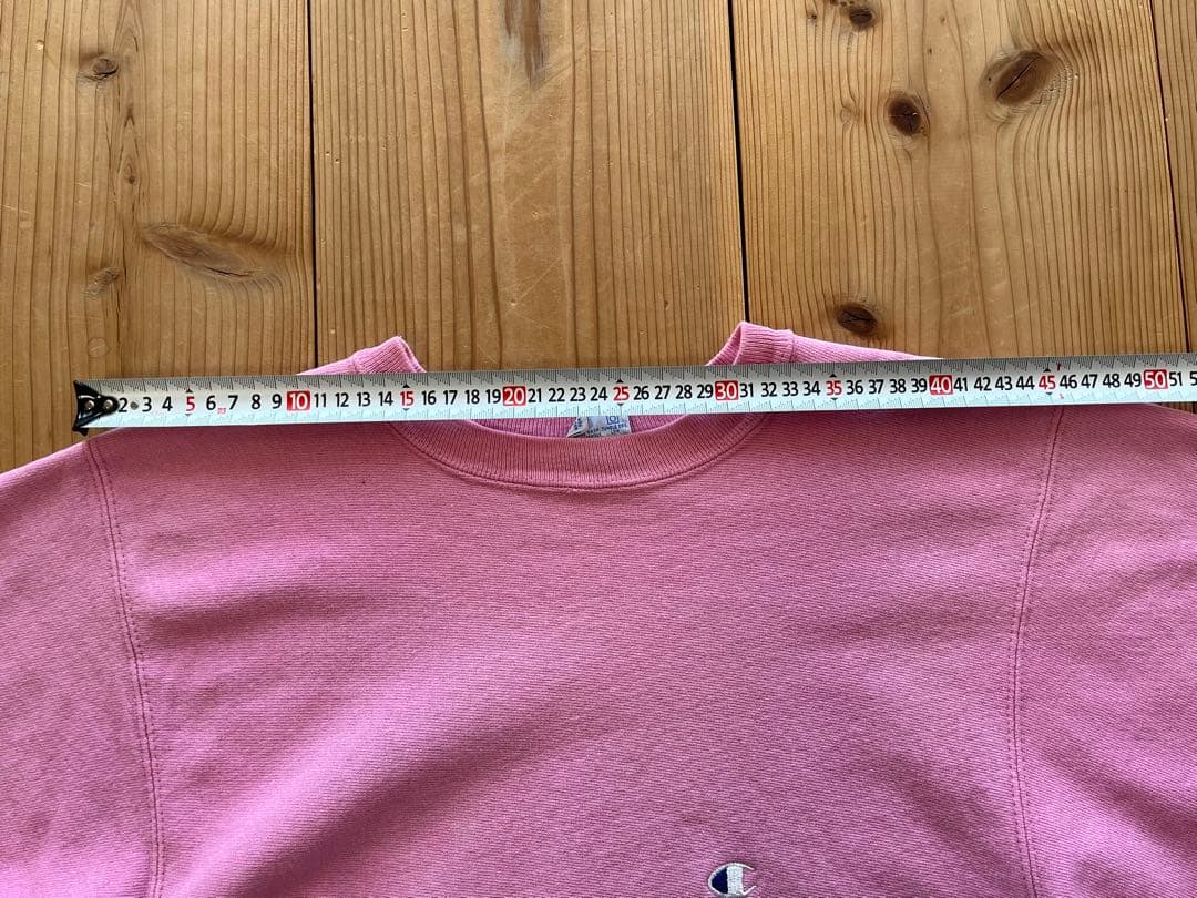 リバースウィーブ USA製　L ピンク　チャンピオン