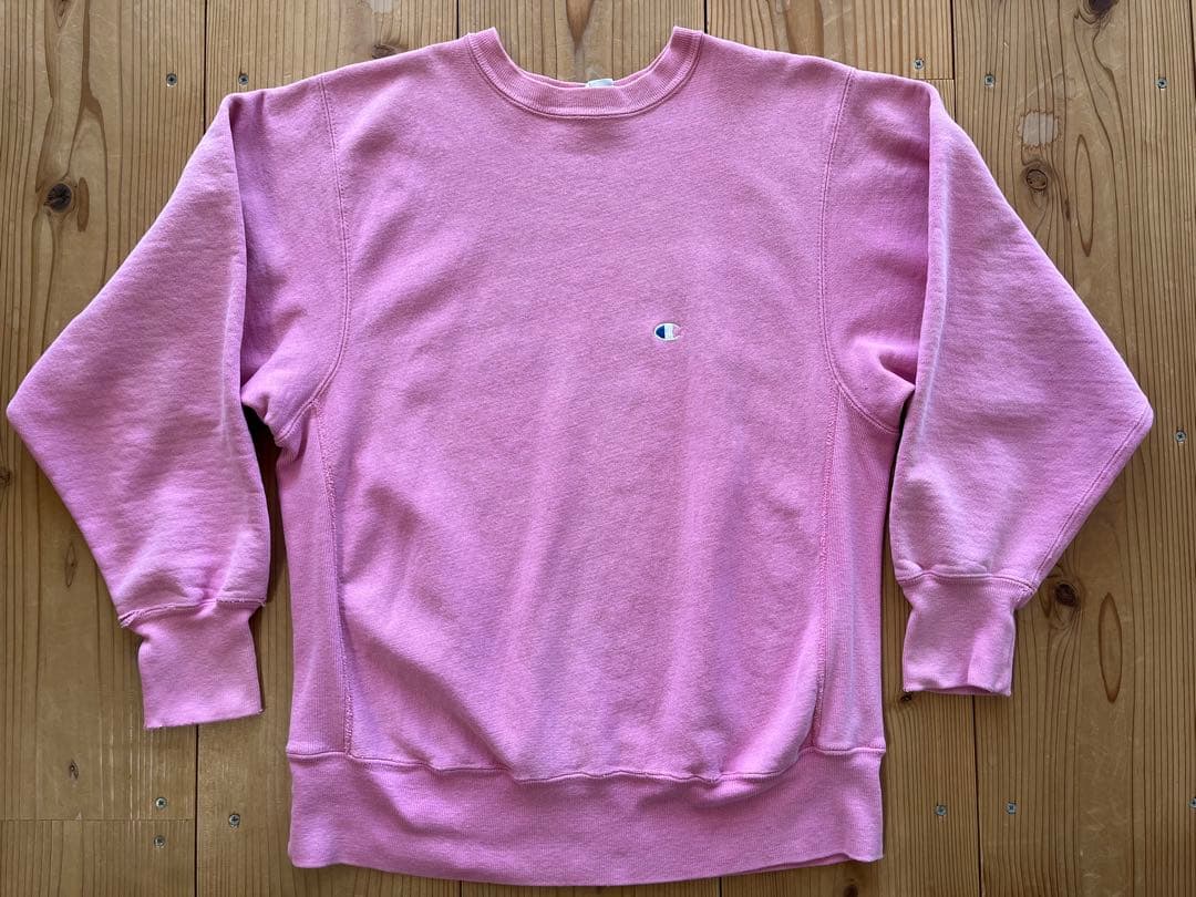 リバースウィーブ USA製　L ピンク　チャンピオン