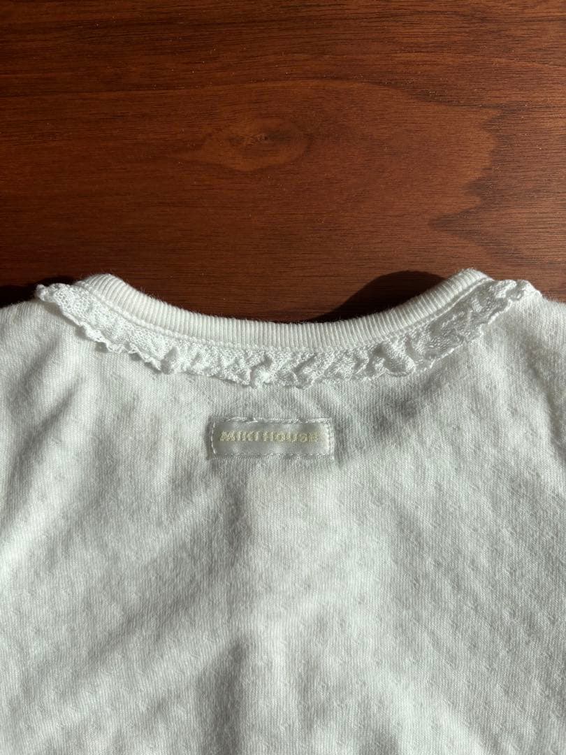 【双子】ミキハウス　セレモニードレス　帽子　靴下　カバーオール　箱あり