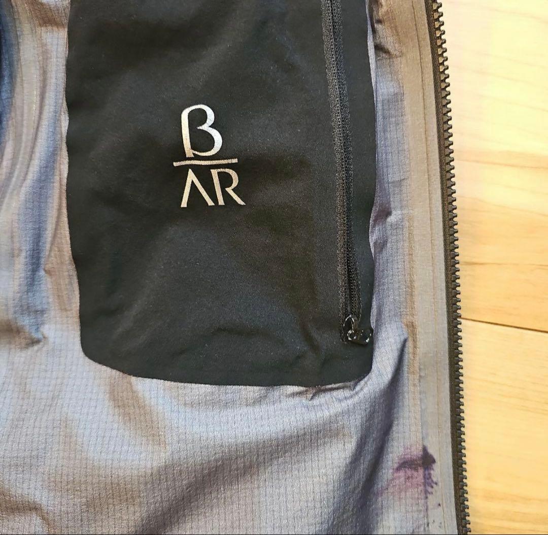ブ*ー様 ARC'TERYX ブラックナイロンジャケット ベータ AR　アーク