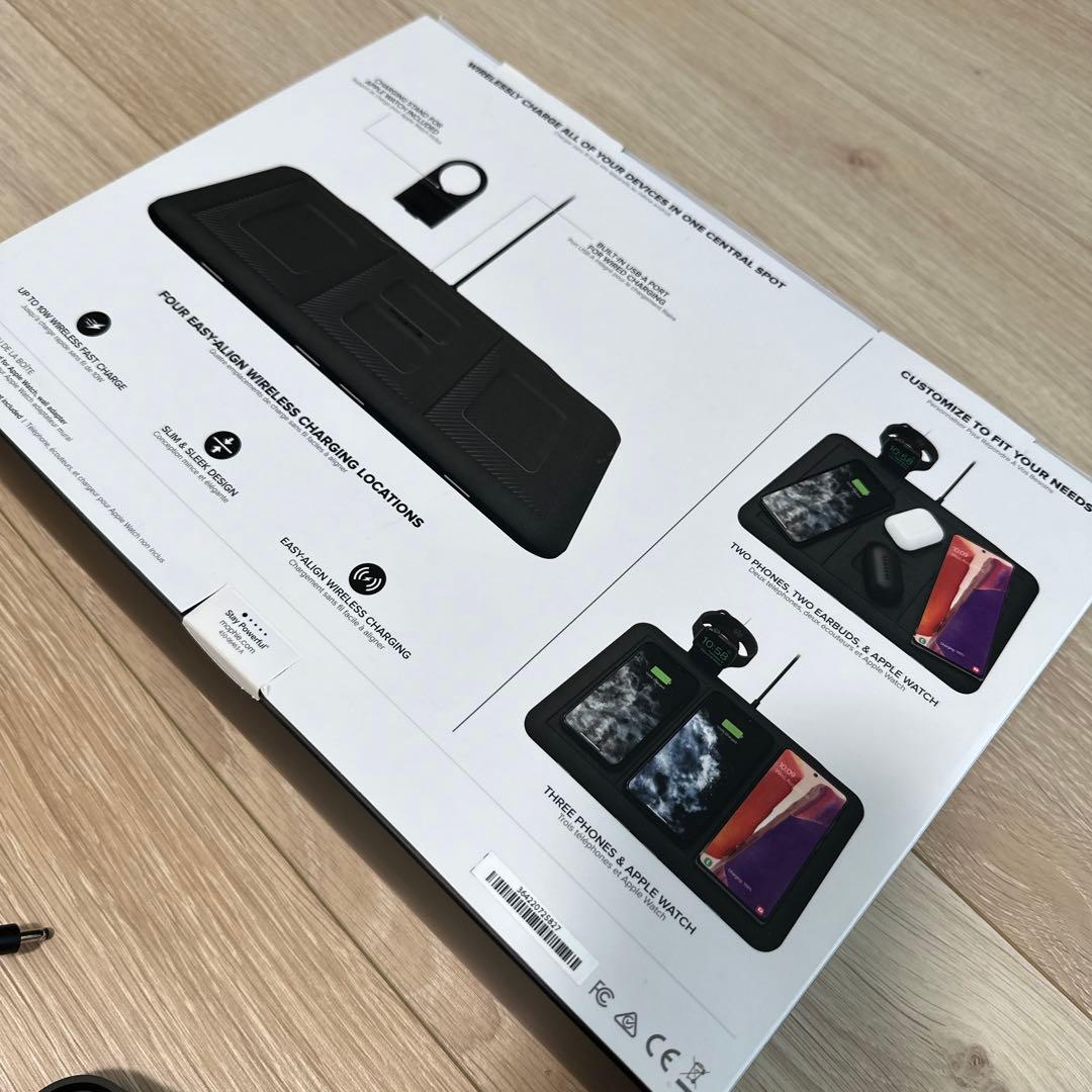 4-in-1 ワイヤレス充電マット