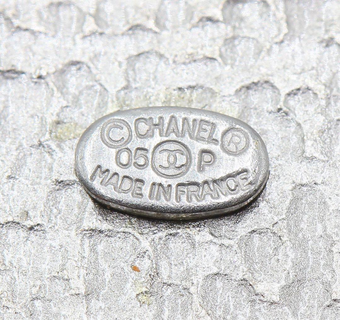 R2344 超美品 シャネル ココマーク ダブル 2連 チェーンベルト