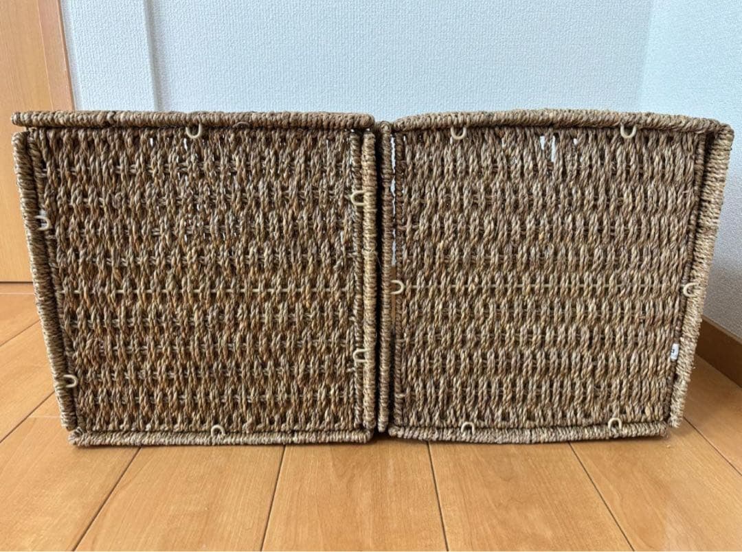 IKEA KNIPSA クニプサ バスケット シーグラス　収納カゴ　6個