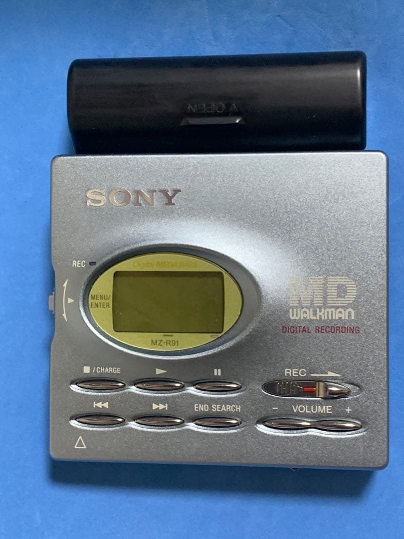 SONY 　MZ-R91 　ポータブルMDウォークマン 動作品