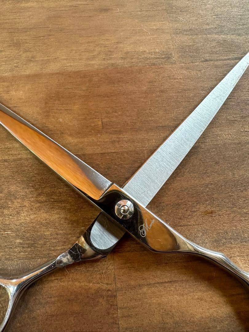 ビアーズさん新品ギザ刃ストレートシザー