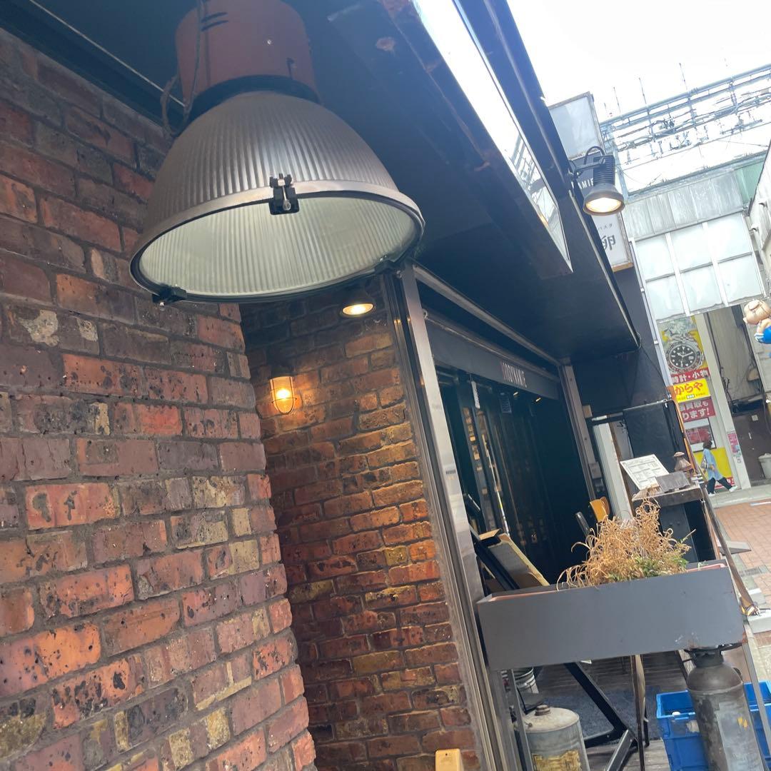 ブラウン金属製ペンダントライト 直径約40cm