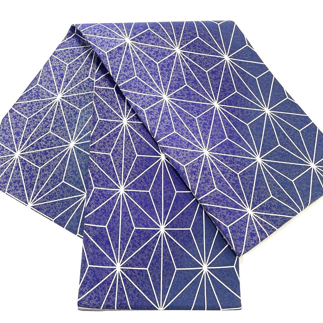 帯4974 ●高級 正絹 両面全通 リバーシブル 袋帯