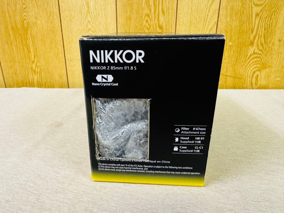 Nikon NIKKOR Z 85mm f/1.8 S / ニコンZマウント