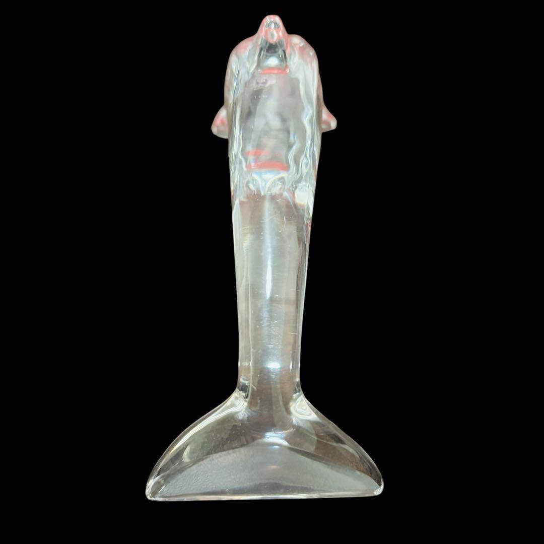 【バカラ】イルカ 動物 置物 インテリア baccarat フィギュリン