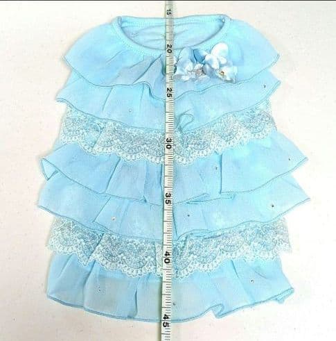 新品未使用 ブルブブ BUL BU-BU ティアードキャミ ブルー