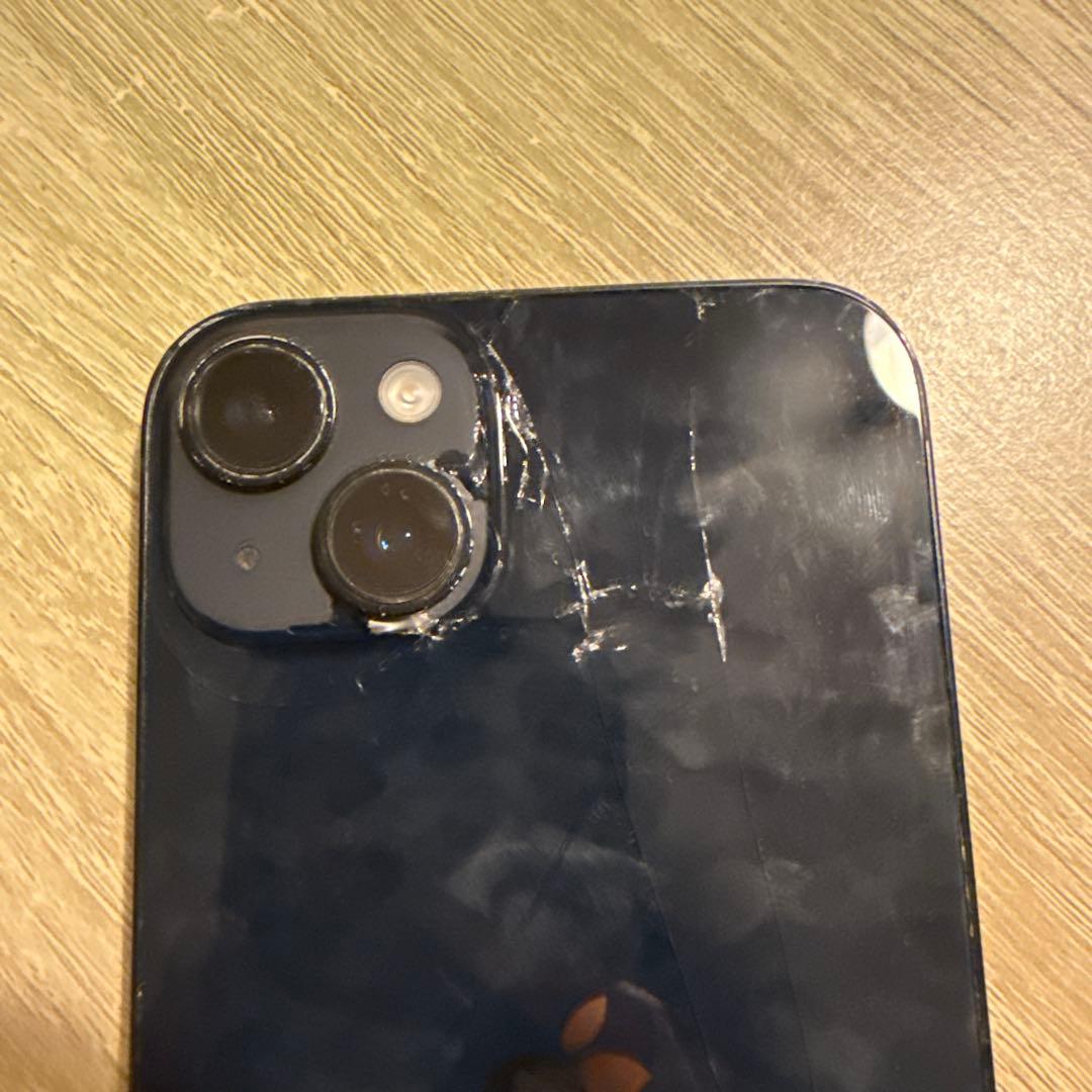 iPhone 14Plus 128GB 前後ヒビ割れ