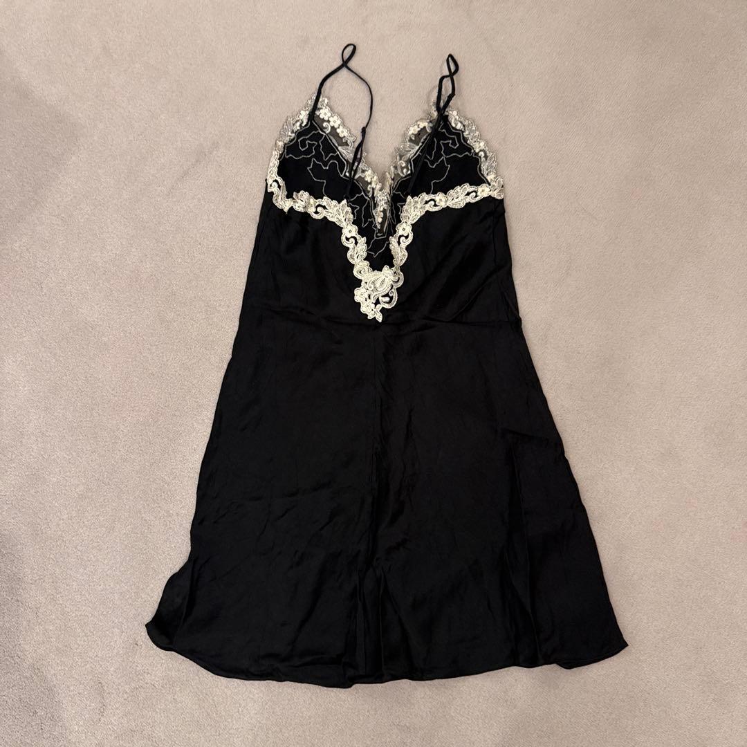 LA PERLA & Hanky Panky ブラックキャミソール