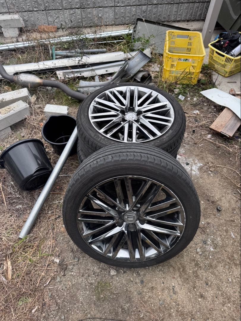 210クラウンアスリート　純正ホイール