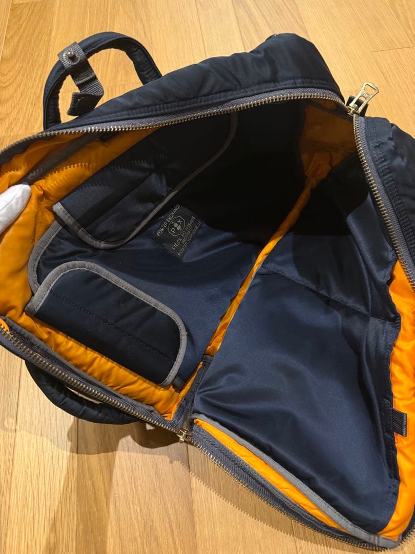 ポーターＰＸタンカー　3wayブリーフケース　アイアンブルー