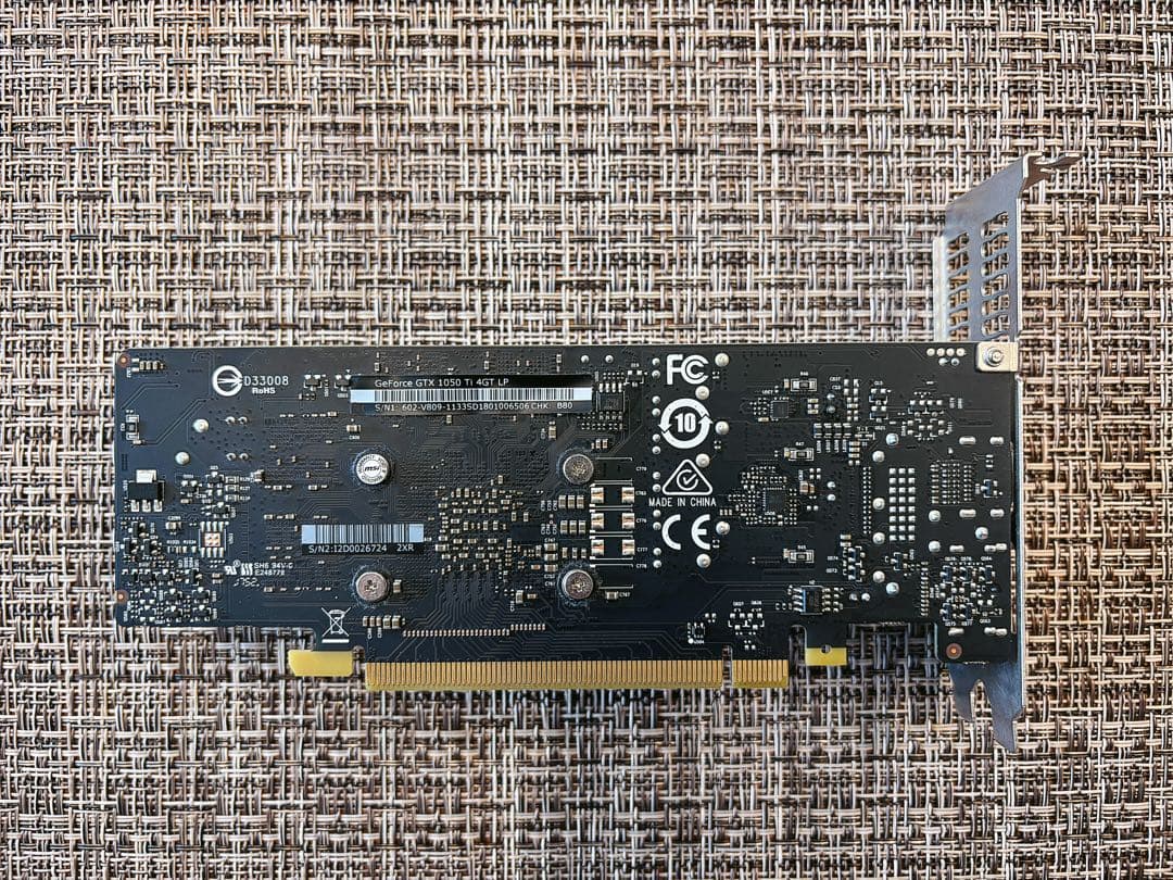 msi GTX 1050 Ti 4GT LP 【PCIExp 4GB】