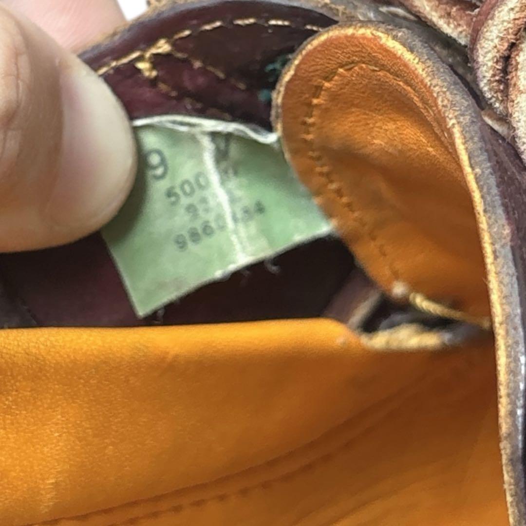 ティンバーランド　3アイ　バーガンディー　デッキシューズオーセンティック27cm