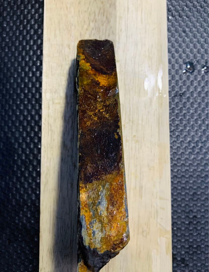 400 天然砥石　内曇砥　大平山　巣板　赤蓮華　カラス　仕上げ砥石