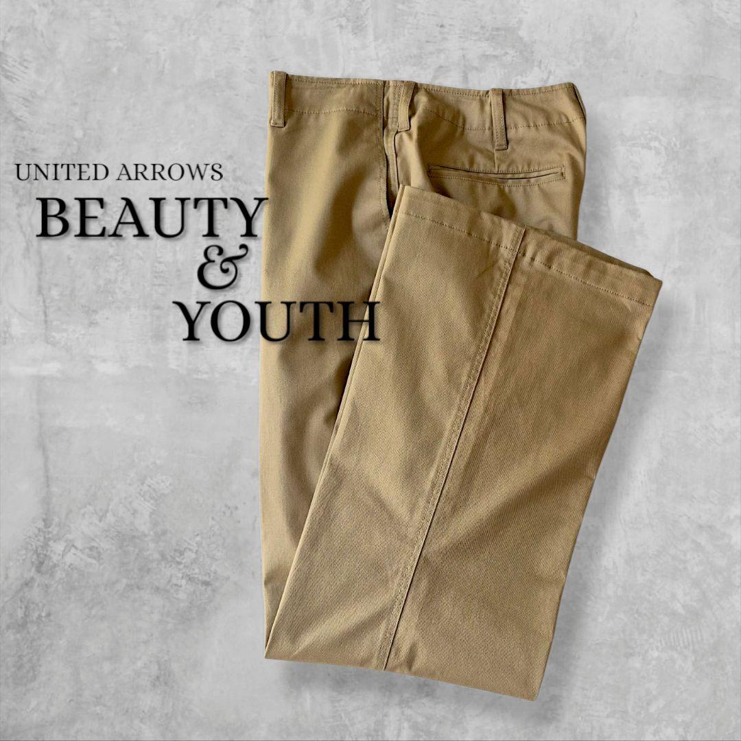 Beauty&Youth UNITED ARROWS コットンチノフレアパンツ