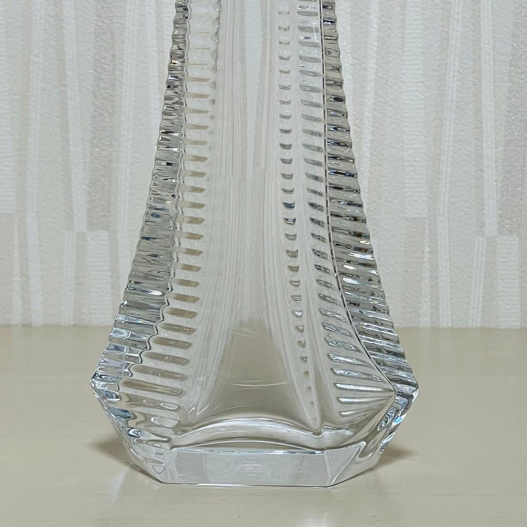廃盤 1970s Baccarat バカラ 花瓶 フラワーベース 一輪挿し