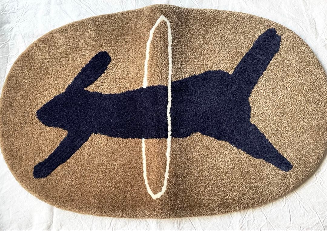 ミナペルホネン　runrunrun ラグ