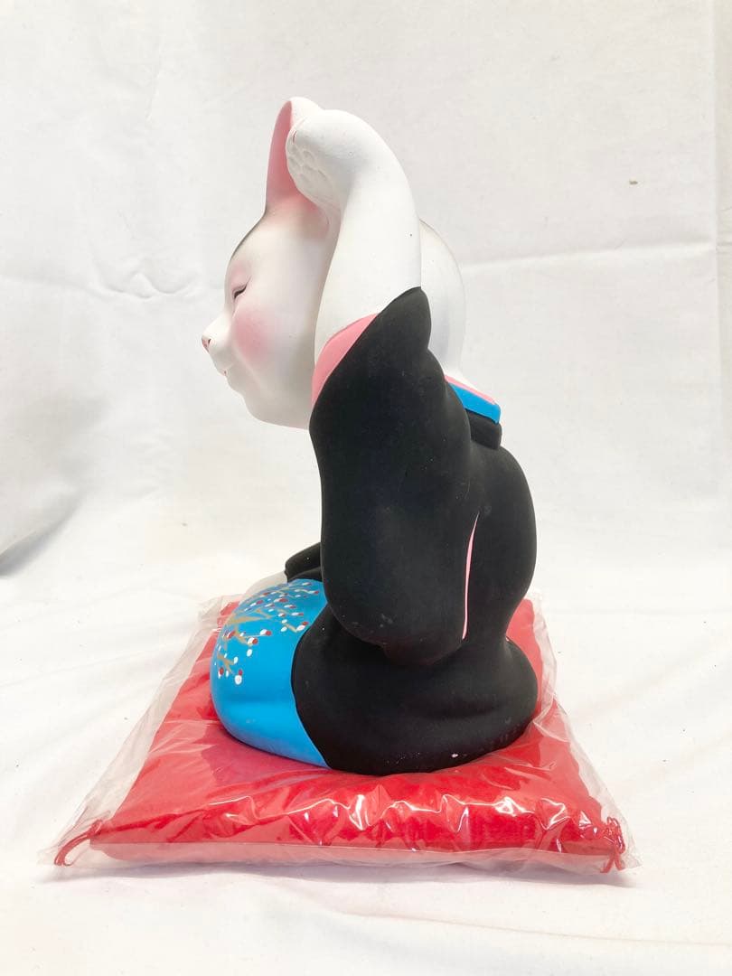 【希少】吉兆招福亭　芸者猫