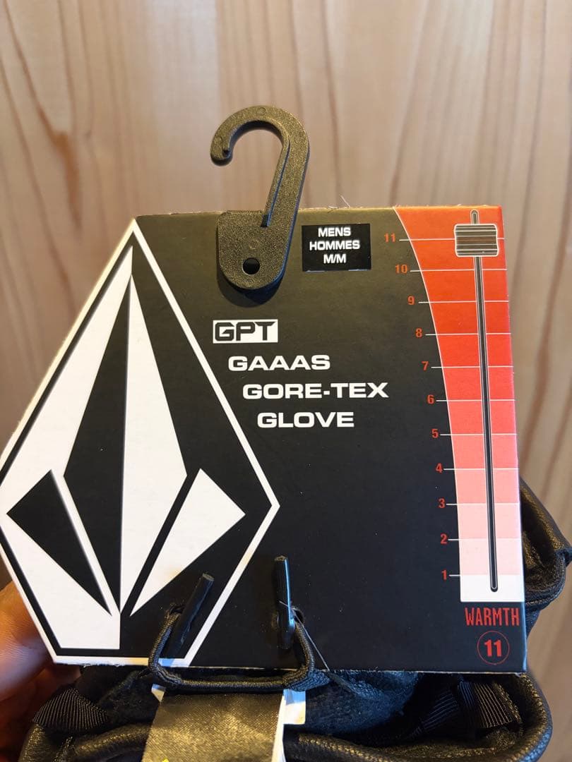 【買ってくれ！】VOLCOM GORE-TEX レザーグローブ ブラック