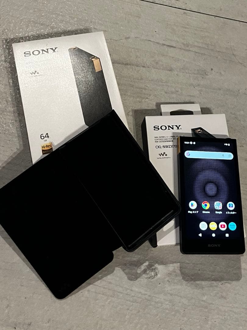 ポータブルプレーヤー nw-zx707