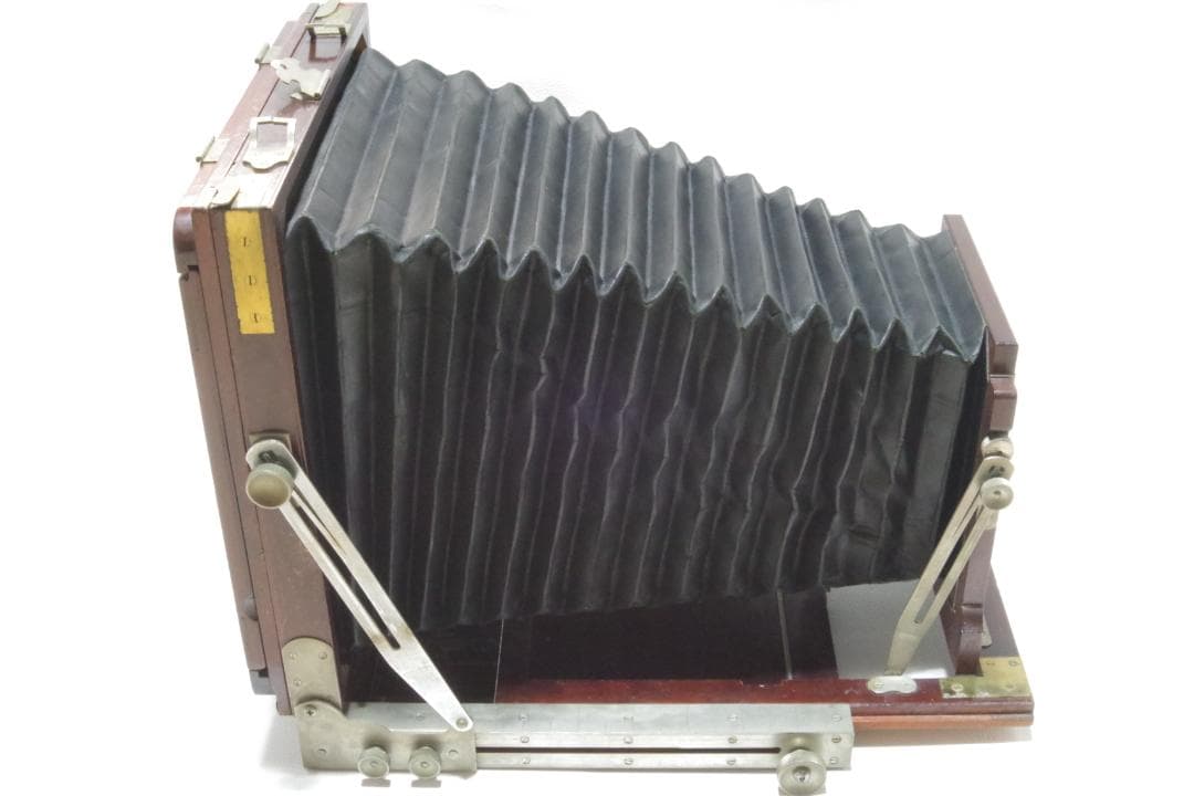 大判カメラ 木製 フィールドカメラ メーカー不明 動作確認済