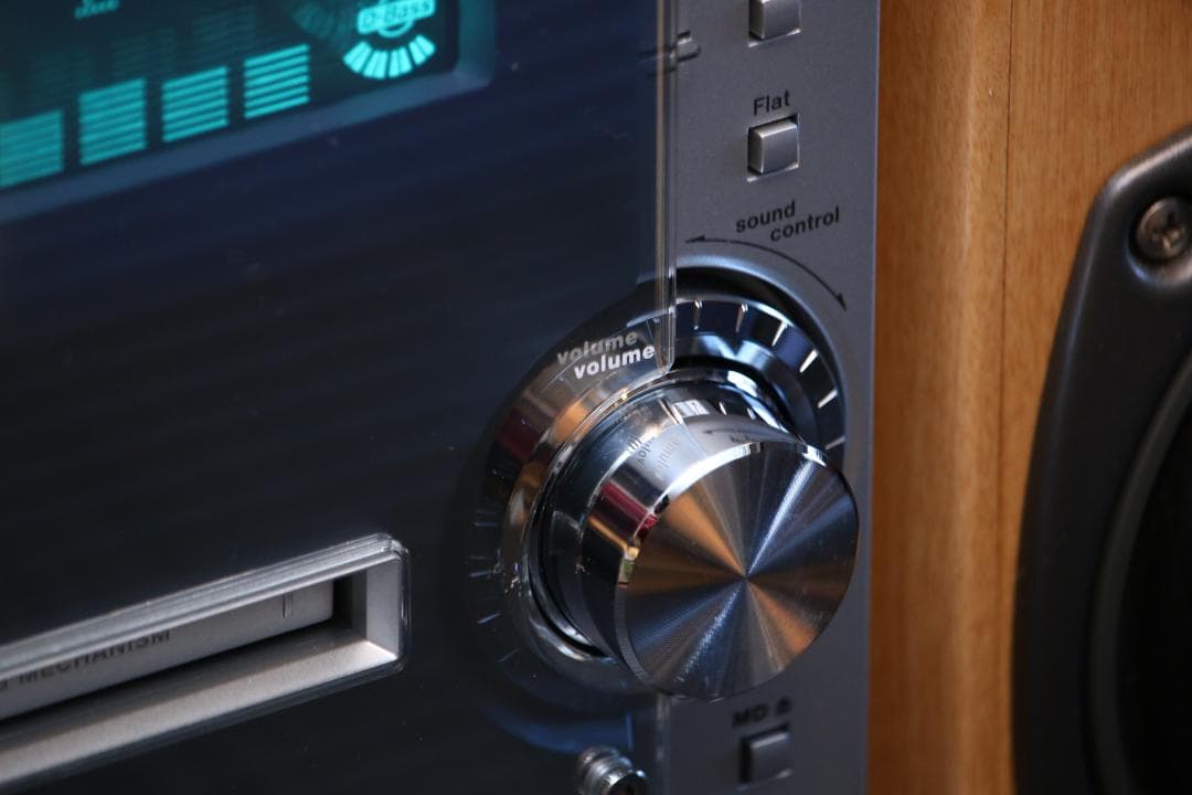 KENWOOD SL3MD CD/MD/TUNER/TAPE　コンポ　完動品