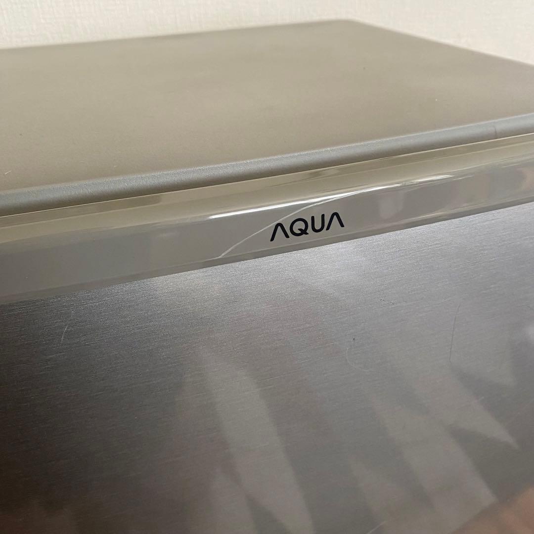 難あり AQUA ノンフロン直冷式冷蔵庫 AQK-8K 2022年製 1ドア