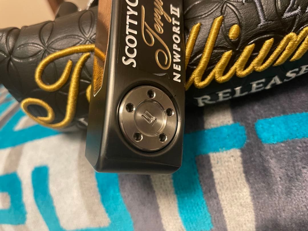 Cameron T22 パター テリリウム製ヘッドカバー付き