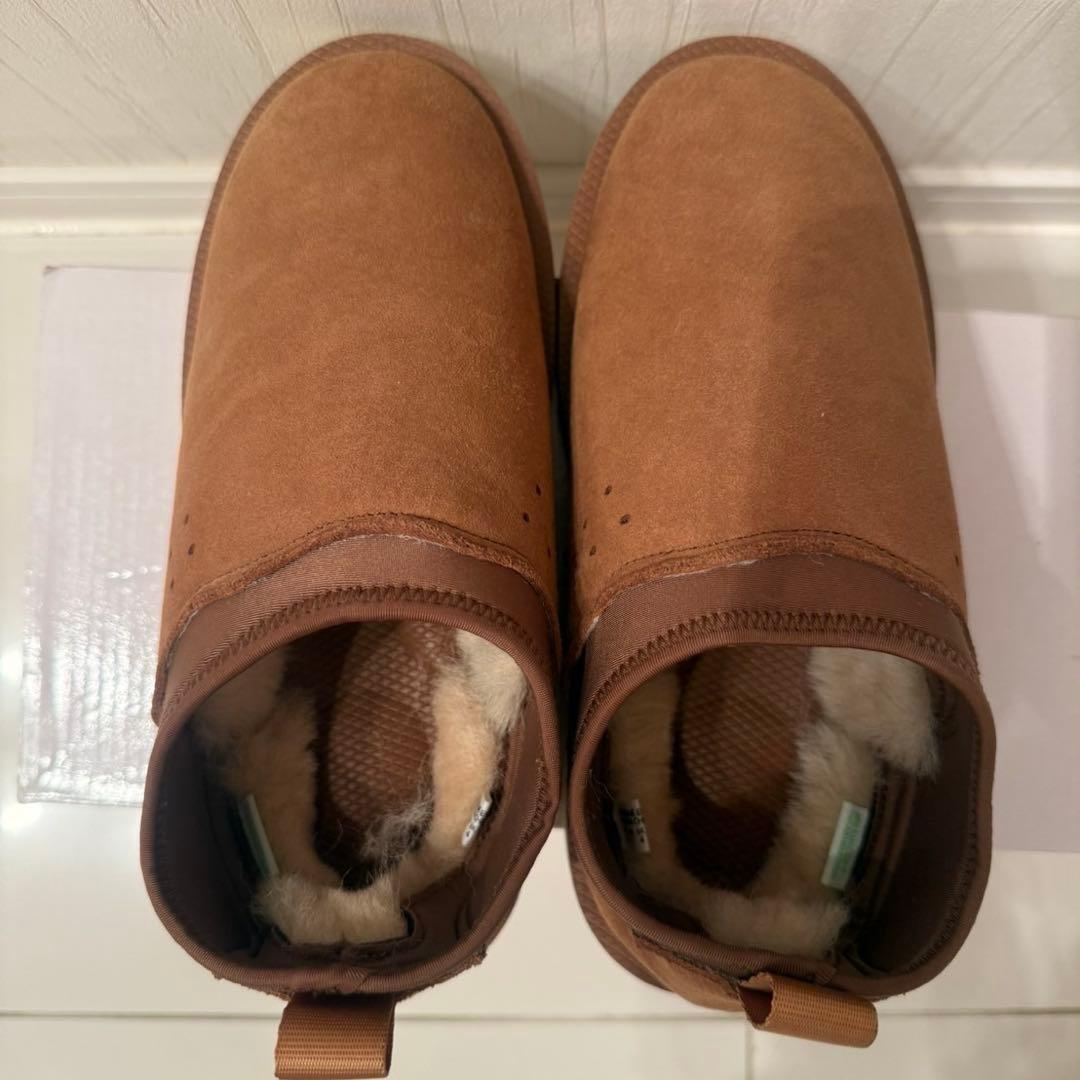 suicoke ムートンブーツ スリッポン