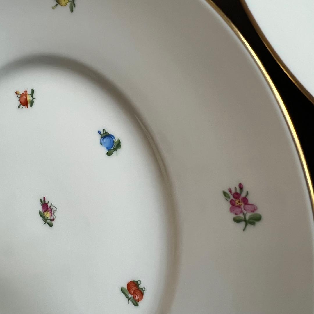 アウガルテン『スキャタードフラワー』ディナープレート 2枚セット