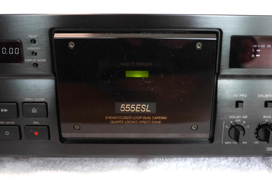 美品★SONY TC-K555ESL ソニー 高音質・高級ステレオカセットデッキ