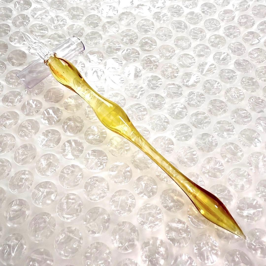 HASE硝子工房 ガラスペン カステラ