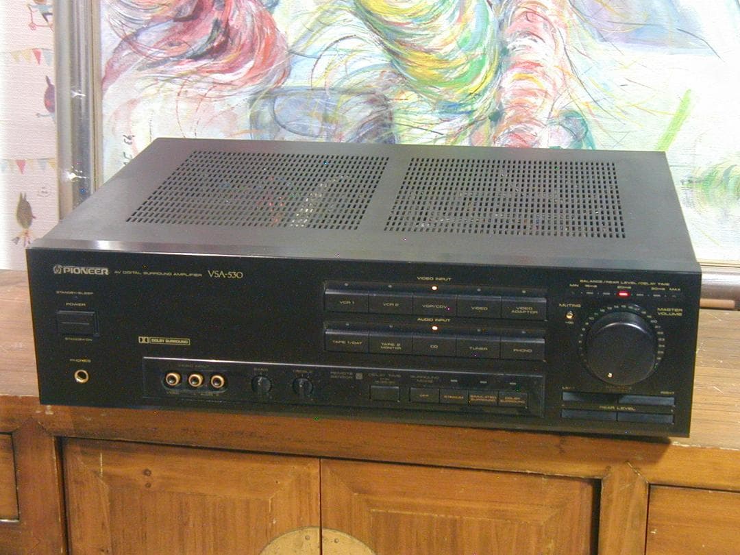 ★パイオニア製ＶＳＡ－530，プリメインアンプです。動作良好です。