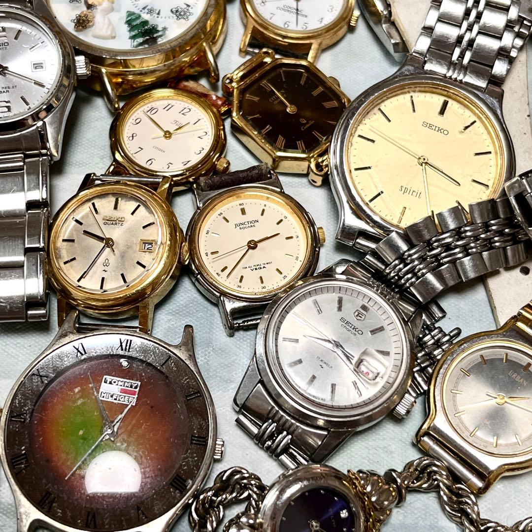 未確認ジャンク☆SEIKO、CITIZEN、Baby-G、TIMEX等32点