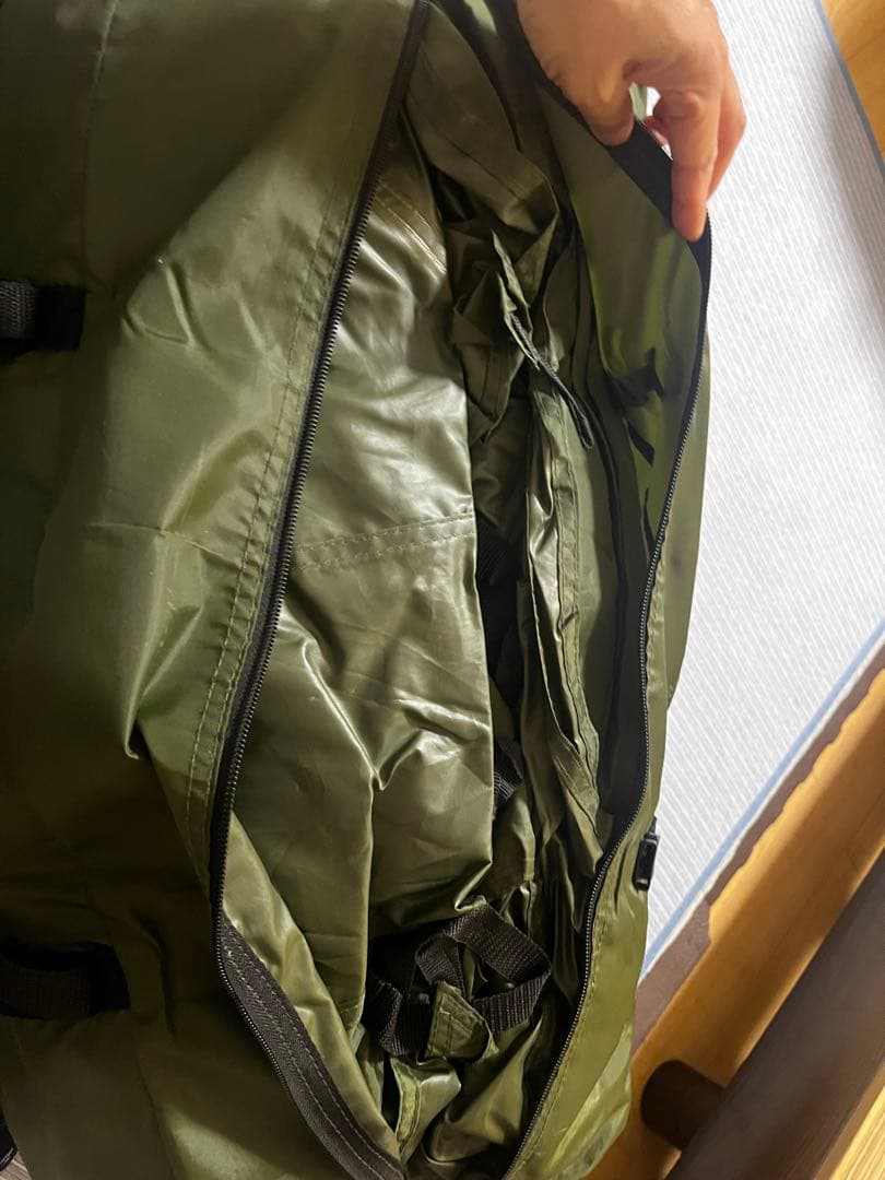 DOD ワンポールテント RX (L) カーキ　鉄？ペグ　アルミシートなどセット